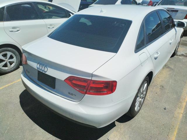 Photo 4 from auction – 2011 AUDI A4 with VIN WAUAFAFL3BN012270