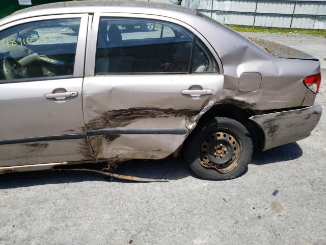 Photo 9 from auction – 2003 TOYOTA COROLLA CE with VIN 2T1BR32EX3C159434
