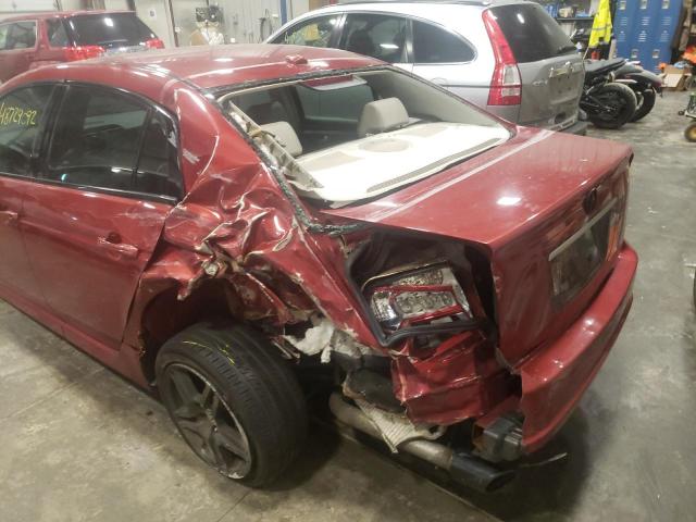 Photo 9 from auction – 2007 ACURA TL with VIN 19UUA66277A004840