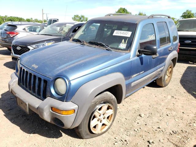 Photo 2 from auction – 2003 JEEP LIBERTY SP with VIN 1J4GL48K53W733286