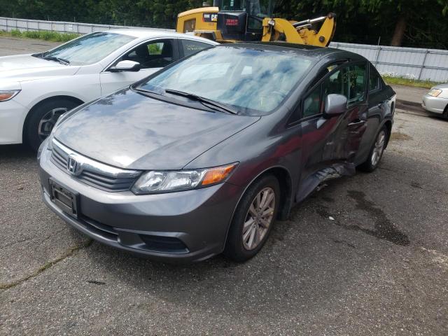 Photo 2 from auction – 2012 HONDA CIVIC EXL with VIN 2HGFB2F96CH528374