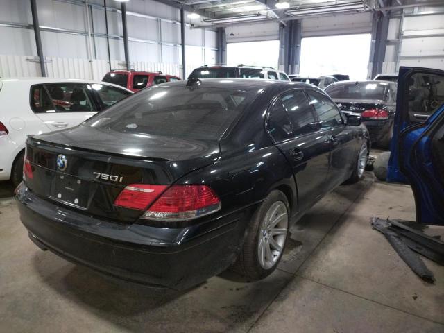 Photo 4 from auction – 2008 BMW 750 I with VIN WBAHL83548DT11965