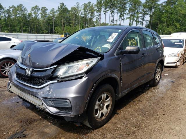 Photo 2 from auction – 2016 HONDA CR-V LX with VIN 2HKRM3H39GH561192