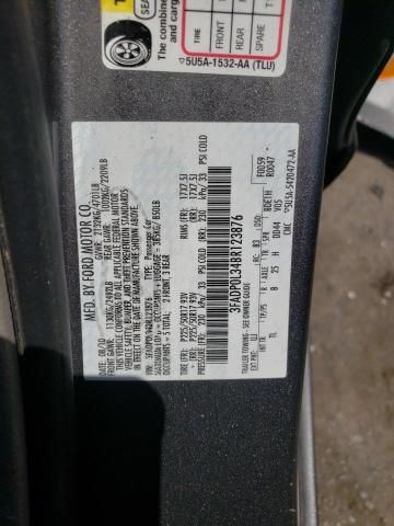 Photo 10 from auction – 2011 FORD FUSION HYB with VIN 3FADP0L34BR123876