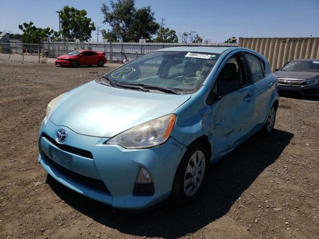 Photo 2 from auction – 2012 TOYOTA PRIUS C with VIN JTDKDTB33C1016830