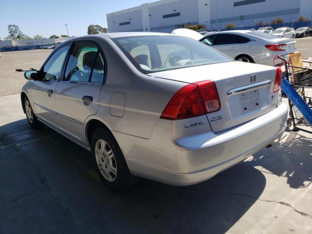 Photo 3 from auction – 2001 HONDA CIVIC LX with VIN 1HGES16591L044265