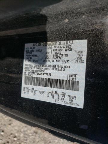 Photo 10 from auction – 2003 FORD F150 with VIN 1FTRF17293NA23853