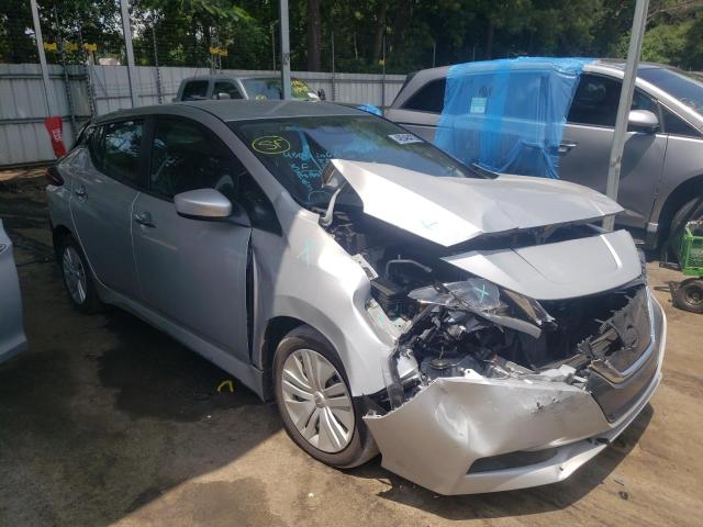 NISSAN LEAF S 2021 with VIN 1N4AZ1BV0MC556151 - Photo from auction