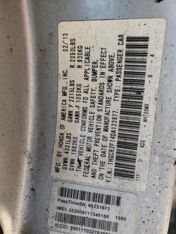 Photo 10 from auction – 2013 HONDA ACCORD EX with VIN 1HGCR2F74DA133977