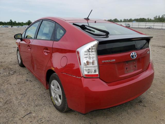 Photo 3 from auction – 2010 TOYOTA PRIUS with VIN JTDKN3DU0A5098329