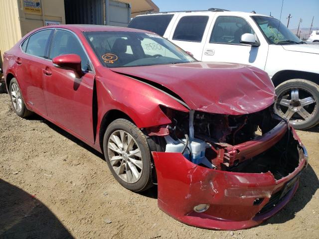 LEXUS ES 300H 2013 with VIN JTHBW1GG2D2025314 - Photo from auction
