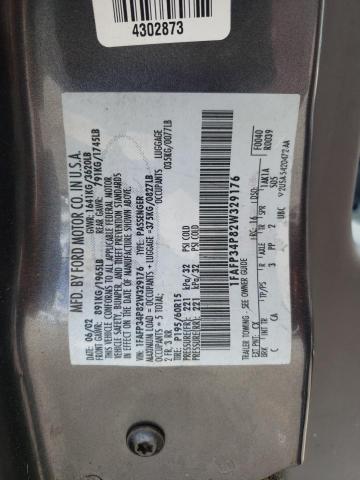 Photo 10 from auction – 2002 FORD FOCUS SE with VIN 1FAFP34P82W329176