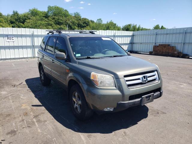 HONDA PILOT EXL 2007 with VIN 2HKYF18677H533346 - Photo from auction