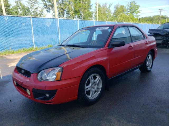 Photo 2 from auction – 2004 SUBARU IMPREZA RS with VIN JF1GD67534H509259