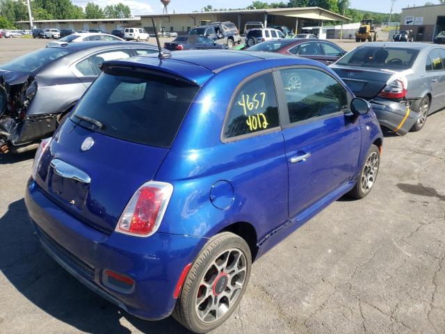 Photo 4 from auction – 2012 FIAT 500 SPORT with VIN 3C3CFFBR3CT213921