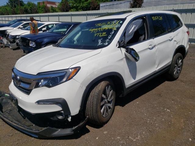 Photo 2 from auction – 2021 HONDA PILOT EXL with VIN 5FNYF6H54MB084805