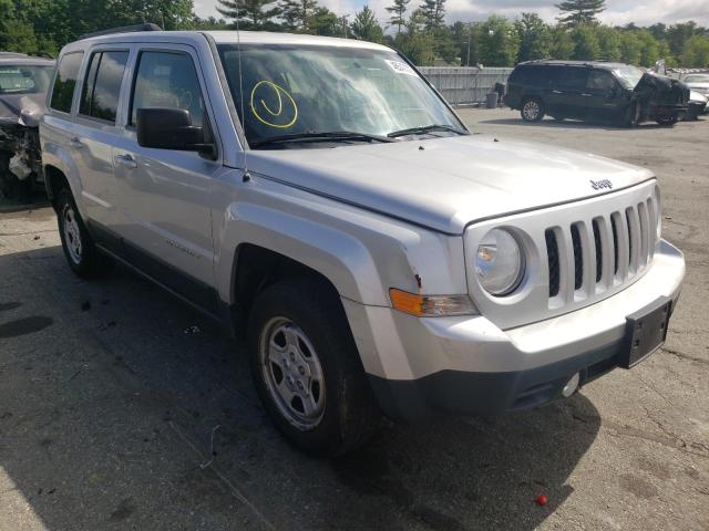 Photo 1 from auction – 2014 JEEP PATRIOT SP with VIN 1C4NJRBB4ED595828