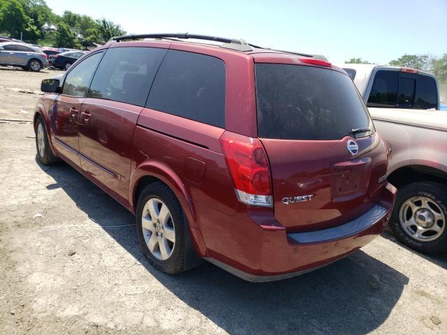 Photo 3 from auction – 2005 NISSAN QUEST S with VIN 5N1BV28U75N137651