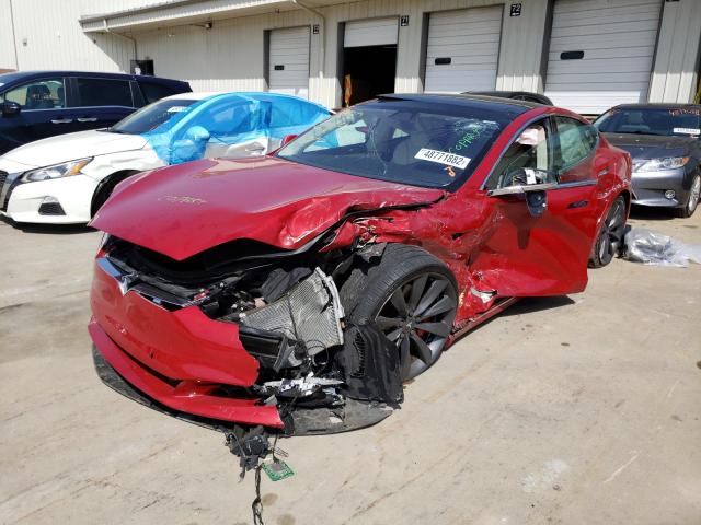 Photo 2 from auction – 2017 TESLA MODEL S with VIN 5YJSA1E48HF219342