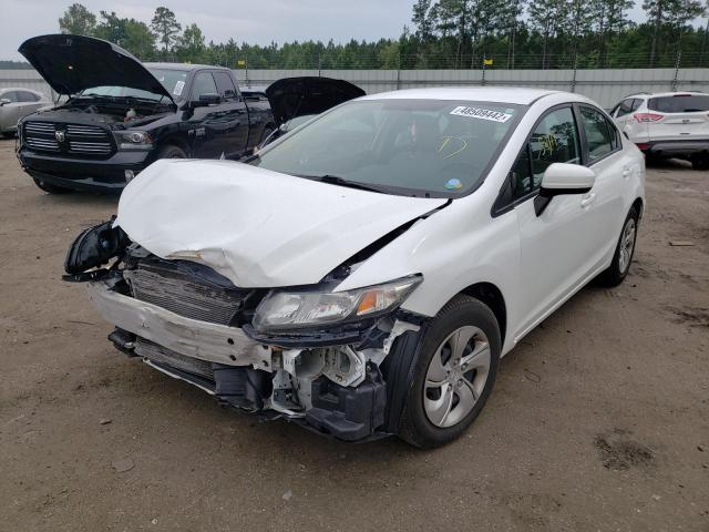 Photo 2 from auction – 2015 HONDA CIVIC LX with VIN 19XFB2F5XFE082063