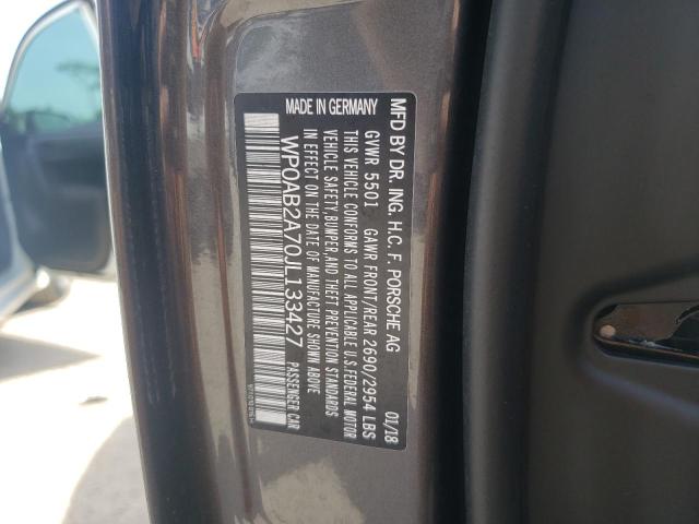 Photo 10 from auction – 2018 PORSCHE PANAMERA 4 with VIN WP0AB2A70JL133427