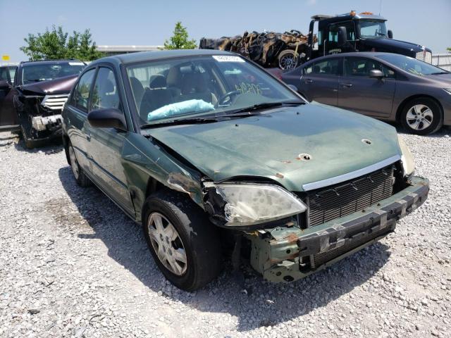 Photo 1 from auction – 2003 HONDA CIVIC LX with VIN 2HGES16593H583100