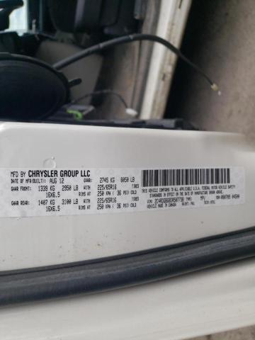 Photo 10 from auction – 2013 DODGE GRAND CARA with VIN 2C4RDGBG8DR507738