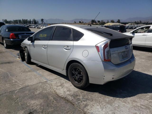 Photo 3 from auction – 2012 TOYOTA PRIUS with VIN JTDKN3DU8C5525808