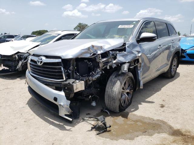 Photo 2 from auction – 2015 TOYOTA HIGHLANDER with VIN 5TDJKRFH5FS103064