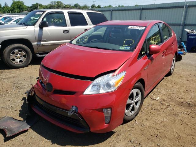 Photo 2 from auction – 2013 TOYOTA PRIUS with VIN JTDKN3DU7D0344147