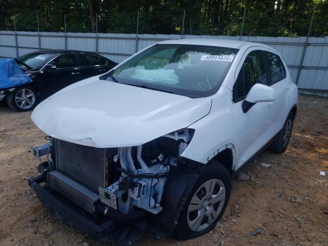 Photo 2 from auction – 2017 CHEVROLET TRAX LS with VIN 3GNCJKSB6HL284146