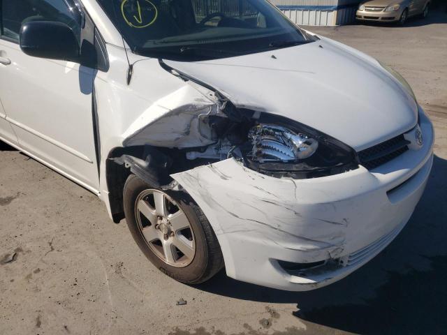 Photo 9 from auction – 2004 TOYOTA SIENNA CE with VIN 5TDZA23C24S154475