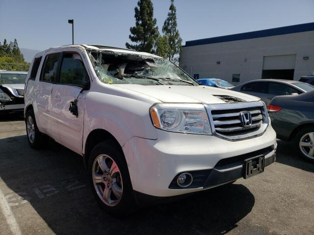 HONDA PILOT EXL 2015 with VIN 5FNYF3H55FB029183 - Photo from auction