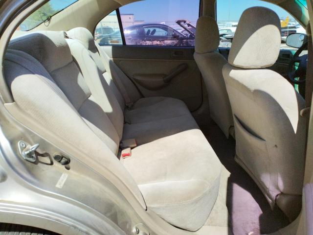 Photo 6 from auction – 2001 HONDA CIVIC LX with VIN 1HGES16531L023329