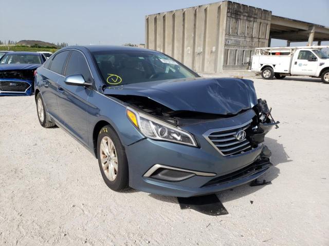 HYUNDAI SONATA SE 2016 with VIN 5NPE24AF6GH385328 - Photo from auction
