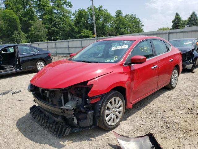 Photo 2 from auction – 2017 NISSAN SENTRA S with VIN 3N1AB7AP2HL676339