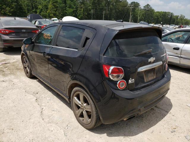 Photo 3 from auction – 2014 CHEVROLET SONIC RS with VIN 1G1JG6SB8E4163151