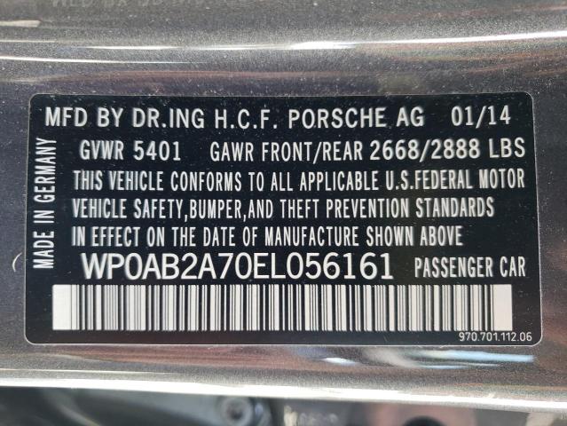 Foto 10 de la subasta – 2014 PORSCHE PANAMERA S con VIN WP0AB2A70EL056161