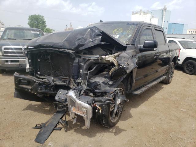 Photo 2 from auction – 2018 FORD F150 SUPER with VIN 1FTEW1E5XJFB76230
