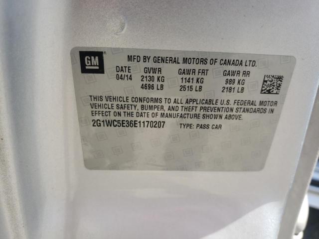 Photo 10 from auction – 2014 CHEVROLET IMPALA LIM with VIN 2G1WC5E36E1170207