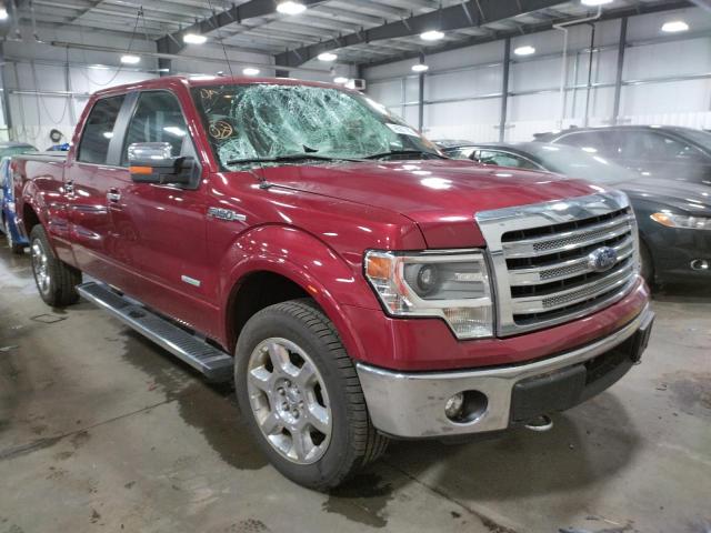 FORD F150 SUPER 2014 with VIN 1FTFW1ET7EKF24937 - Photo from auction