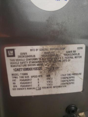 Photo 10 from auction – 2006 CHEVROLET TRAILBLAZE with VIN 1GNET16M966168326