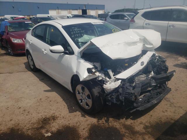 KIA FORTE LX 2018 with VIN 3KPFK4A75JE218788 - Photo from auction