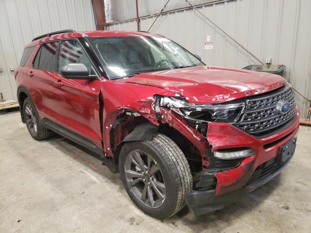FORD EXPLORER X 2021 with VIN 1FMSK8DH7MGA22989 - Photo from auction
