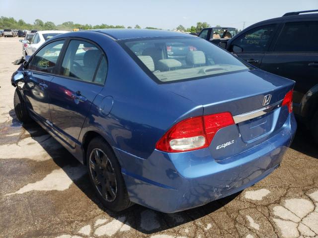 Photo 3 from auction – 2009 HONDA CIVIC LX with VIN 19XFA16569E049157