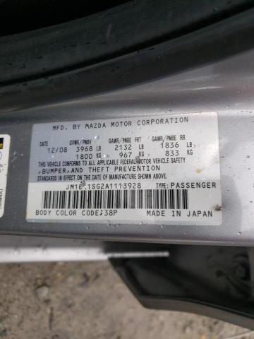 Photo 10 from auction – 2010 MAZDA 3 I with VIN JM1BL1SG2A1113928