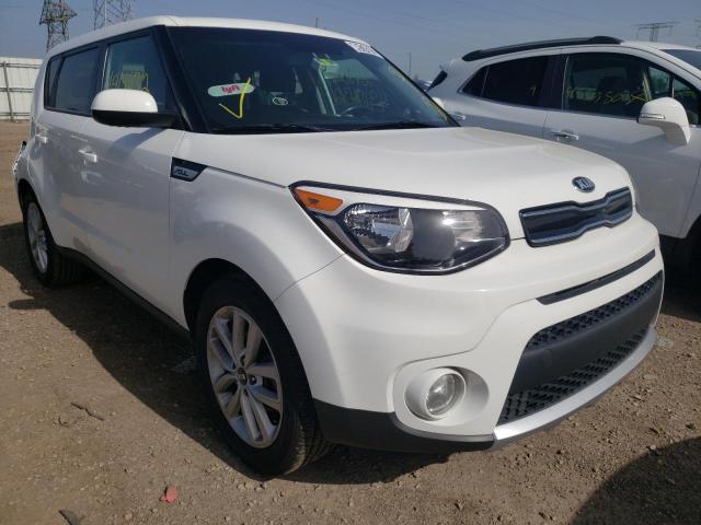 KIA SOUL + 2018 with VIN KNDJP3A53J7907393 - Photo from auction
