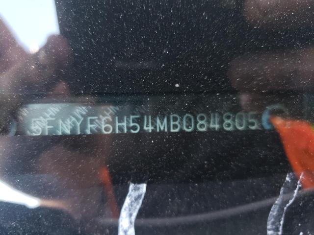 Photo 10 from auction – 2021 HONDA PILOT EXL with VIN 5FNYF6H54MB084805