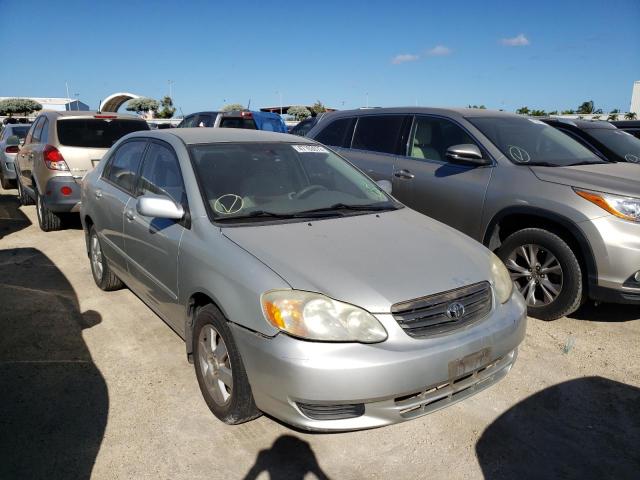 TOYOTA COROLLA CE 2003 with VIN 1NXBR38E53Z161307 - Photo from auction