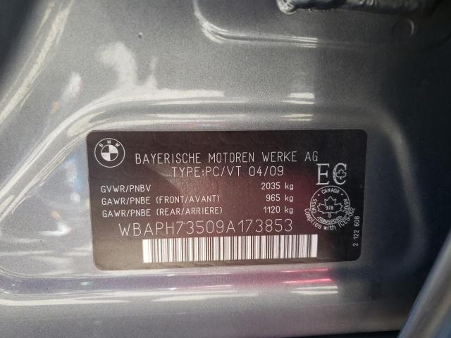 Photo 10 from auction – 2009 BMW 328 I with VIN WBAPH73509A173853